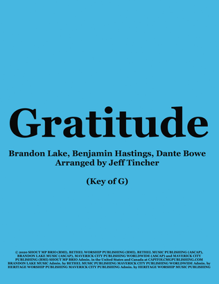 Book cover for Gratitude
