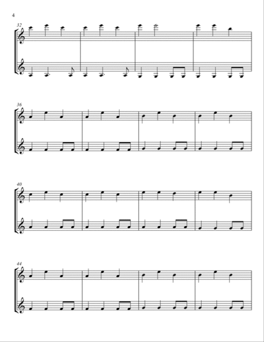 Interstellar String Duet scores gallery preview page 4