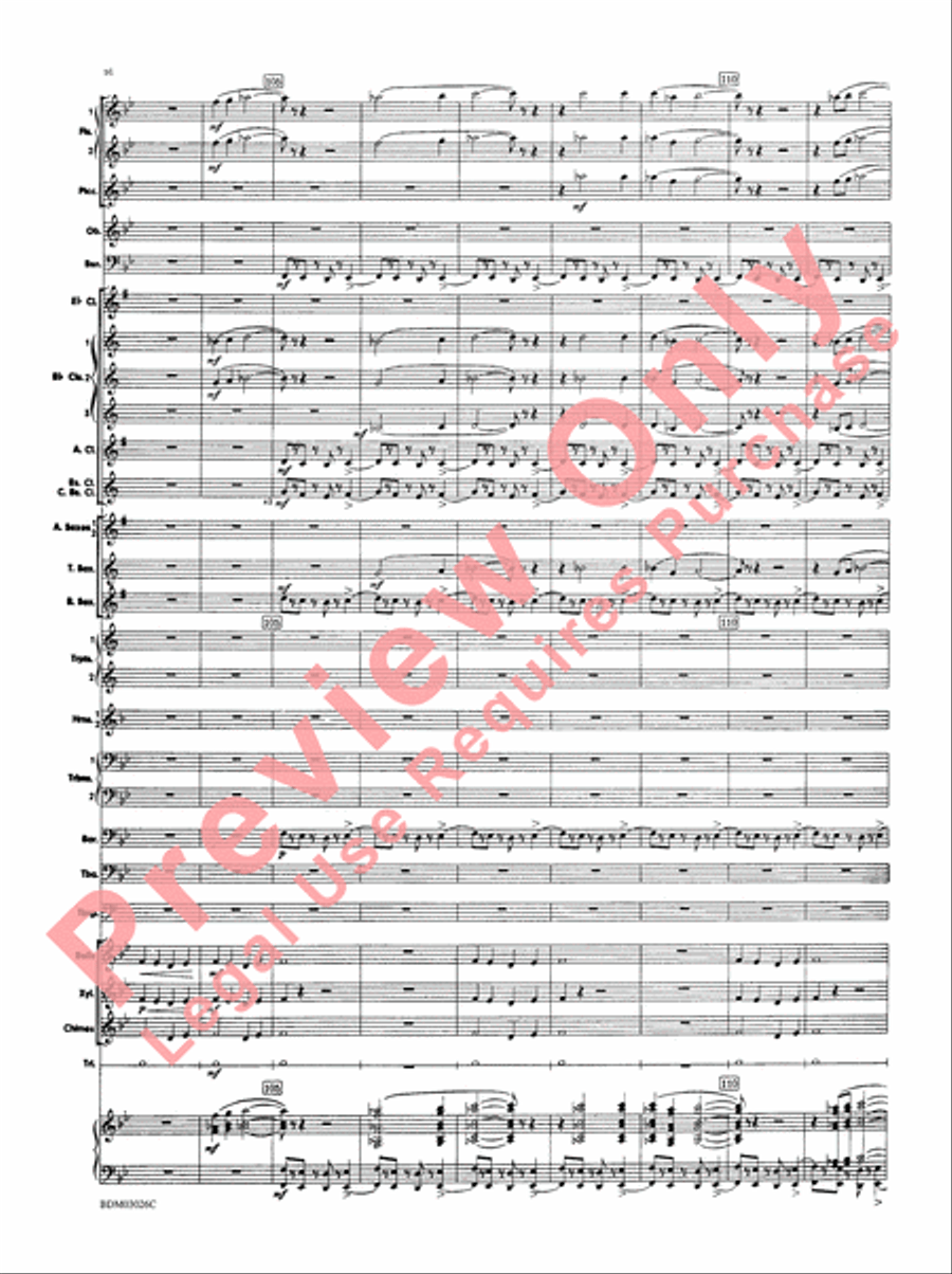 Festivo - Cs Concert Band scores gallery preview page 19