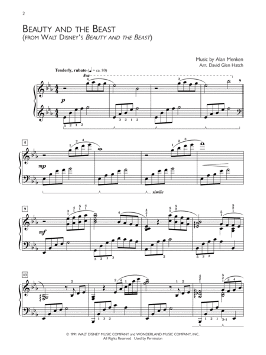 Popular Performer -- Movie Ballads Piano Solo scores gallery preview page 3
