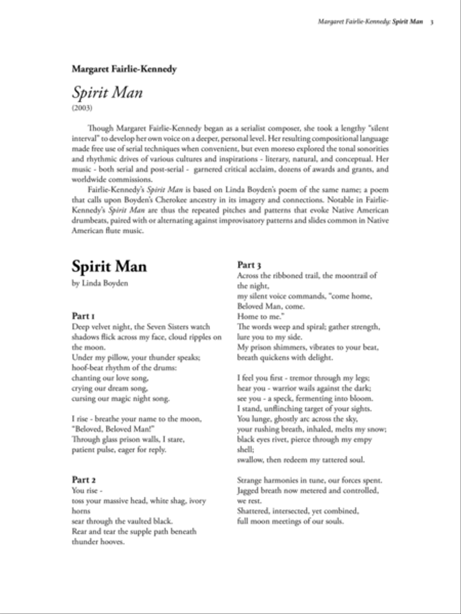 [Fairlie-Kennedy] Spirit Man Flute Solo scores gallery preview page 5