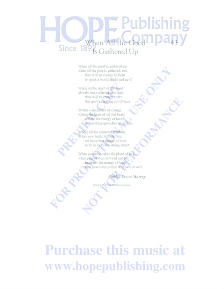 A Place at the Table Choir scores gallery preview page 133