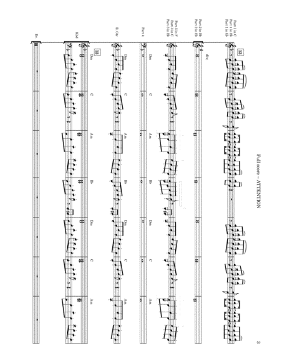 Attention Small Ensemble scores gallery preview page 3