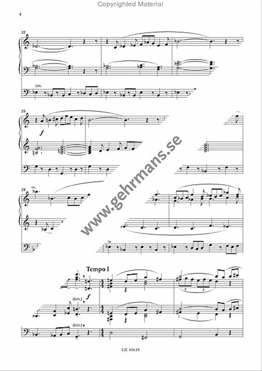 Adagietto Adagietto Organ Solo scores gallery preview page 4