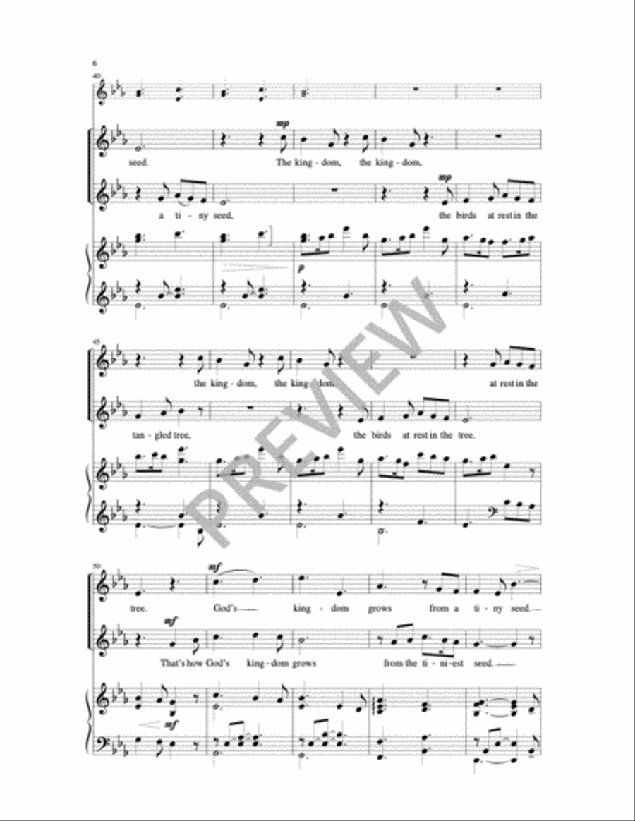 The Kingdom 2-Part scores gallery preview page 6