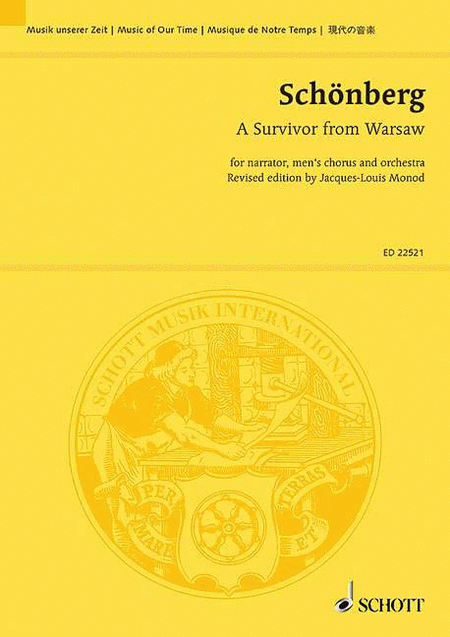 Arnold Schoenberg: A Survivor from Warsaw (Study Score)