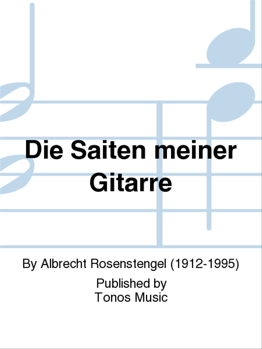 Die Saiten meiner Gitarre 4-Part scores gallery preview page 1