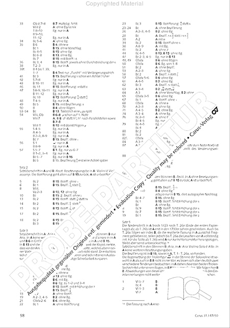 Heart and mouth and thought and action (Herz und Mund und Tat und Leben) (Herz und Mund und Tat und Leben) 4-Part scores gallery preview page 60