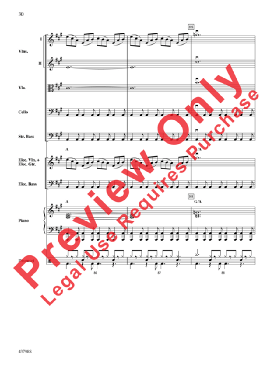 Siberian Sleigh Ride Siberian Sleigh Ride String Orchestra scores gallery preview page 24