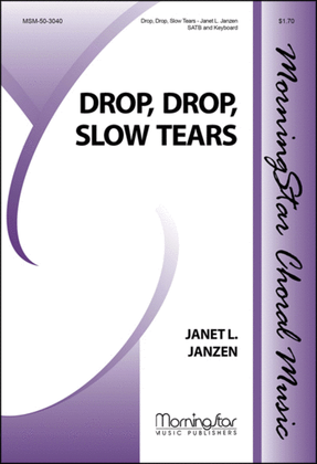 Book cover for Drop, Drop, Slow Tears