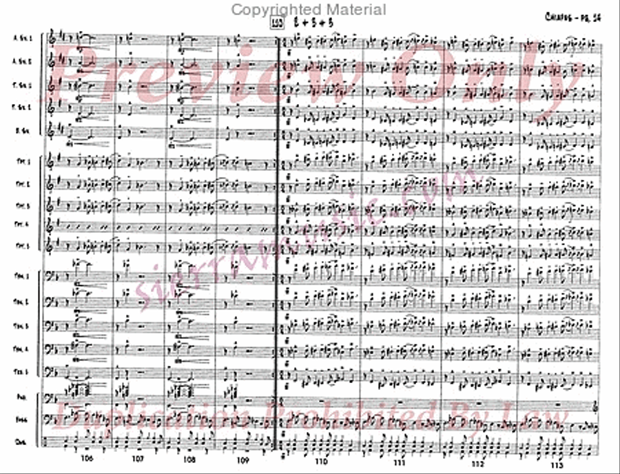 Chiapas Jazz Ensemble scores gallery preview page 15