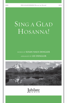 Book cover for Sing a Glad Hosanna!