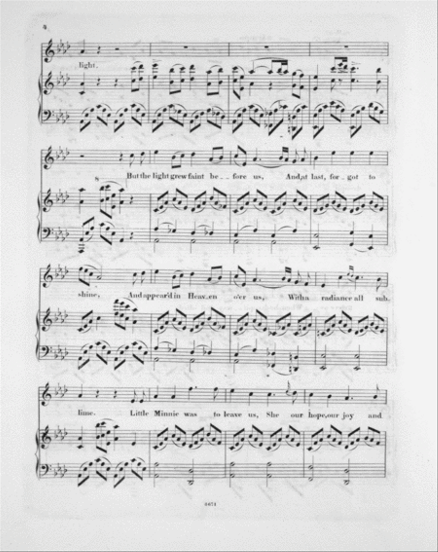 Six Songs. Darling Little Minnie Voice scores gallery preview page 4