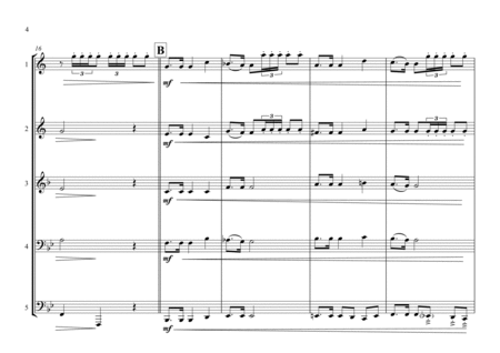 Swiss National Anthem for Brass Quintet (MFAO World National Anthem Series) image number null