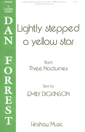 Lightly Stepped a Yellow Star