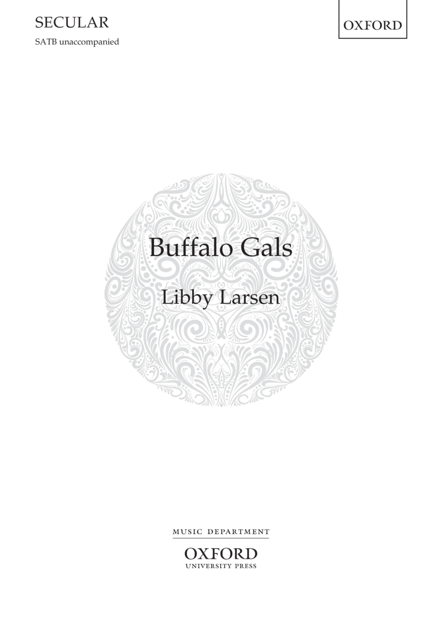 Buffalo Gals Buffalo Gals 4-Part scores gallery preview page 1
