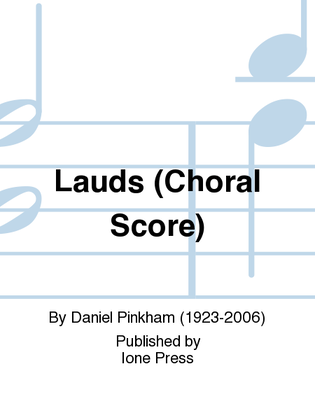 Lauds (Choral Score)