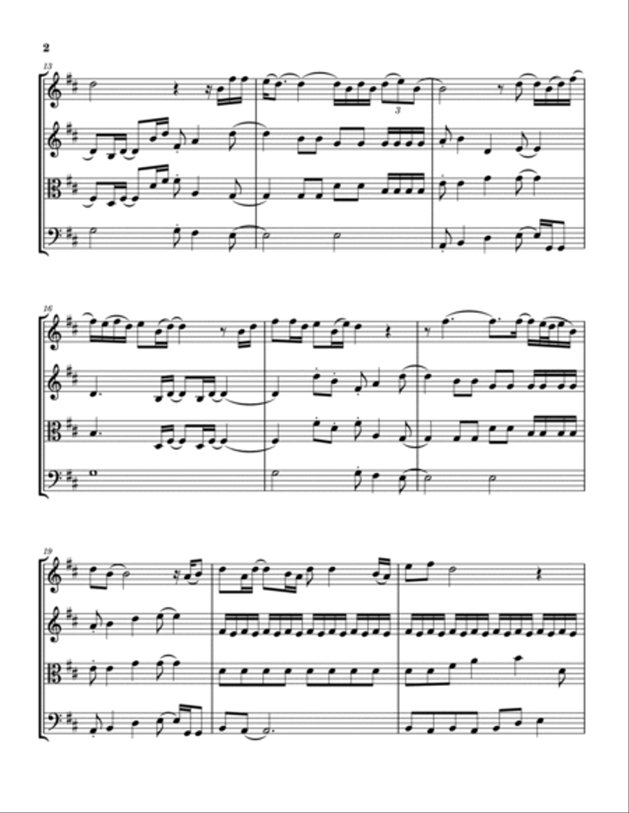 I Choose You I Choose You String Quartet scores gallery preview page 2