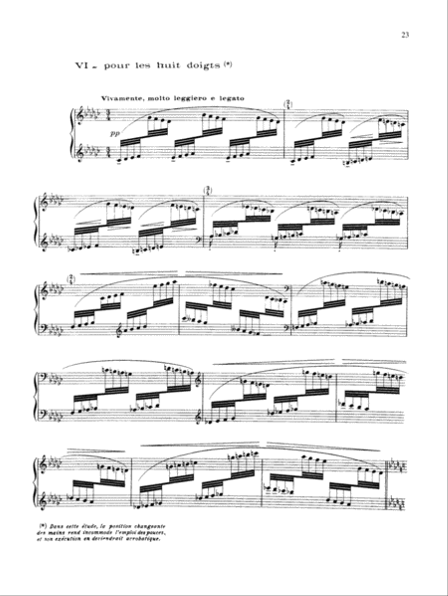 Debussy: Douze Etudes Debussy: Douze Etudes Piano Method scores gallery preview page 1