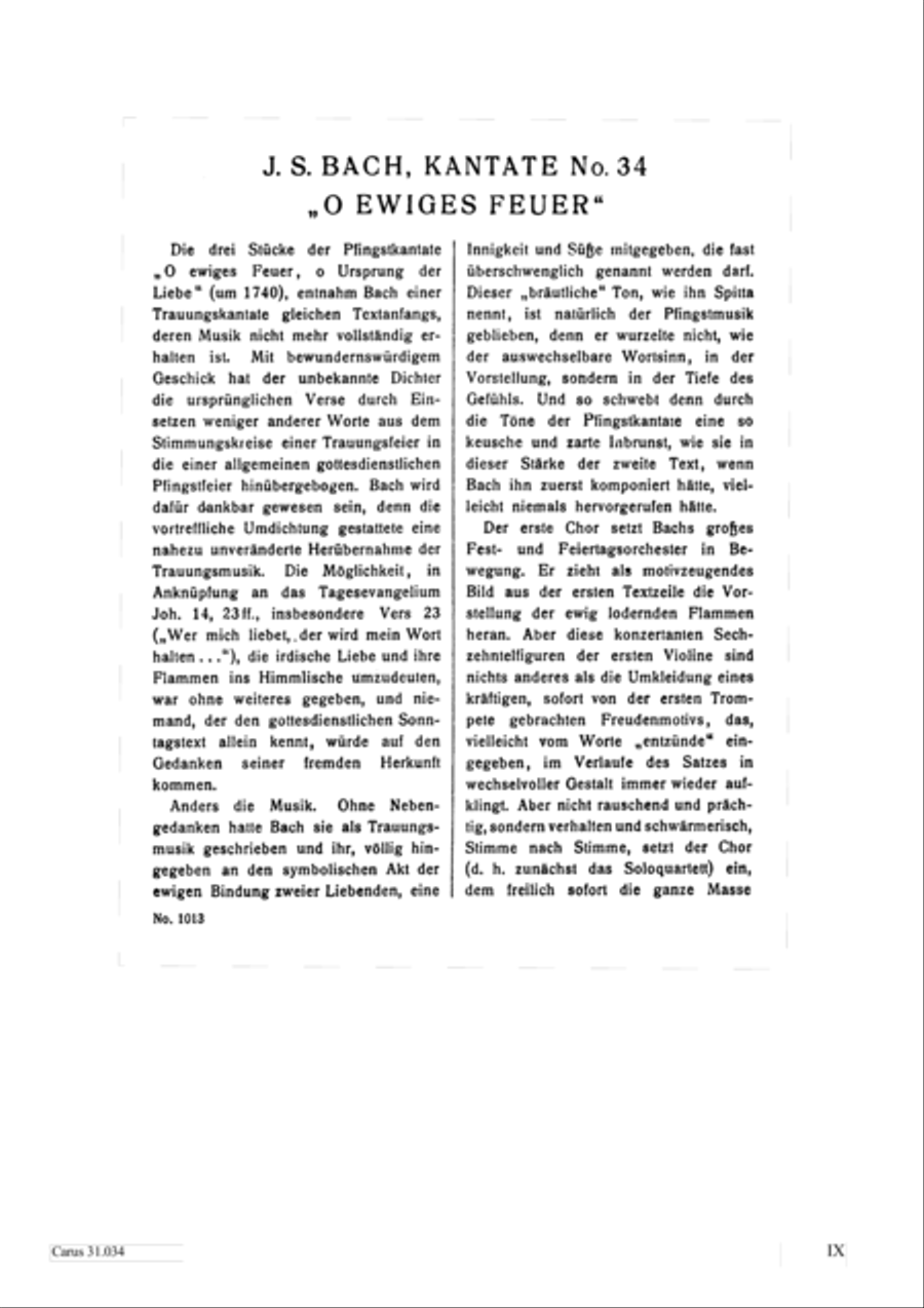 O fire everlasting (O ewiges Feuer, o Ursprung der Liebe) ATB scores gallery preview page 10