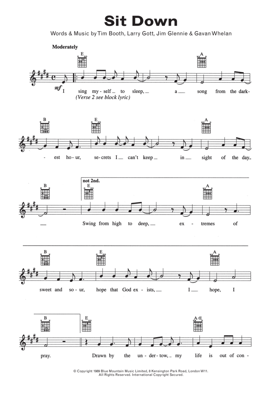 Sit Down Piano scores gallery preview page 1