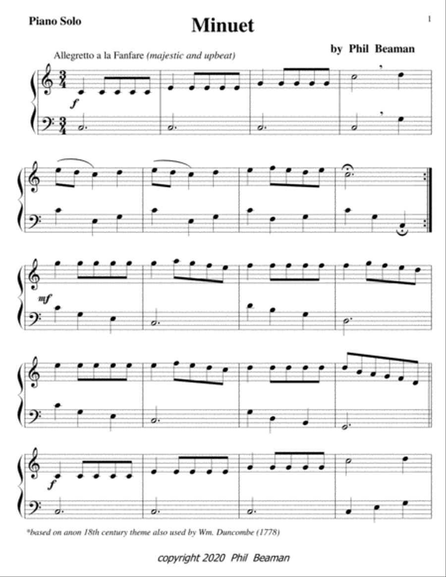 2 Easy Classical Dances-piano solos Piano Method scores gallery preview page 2