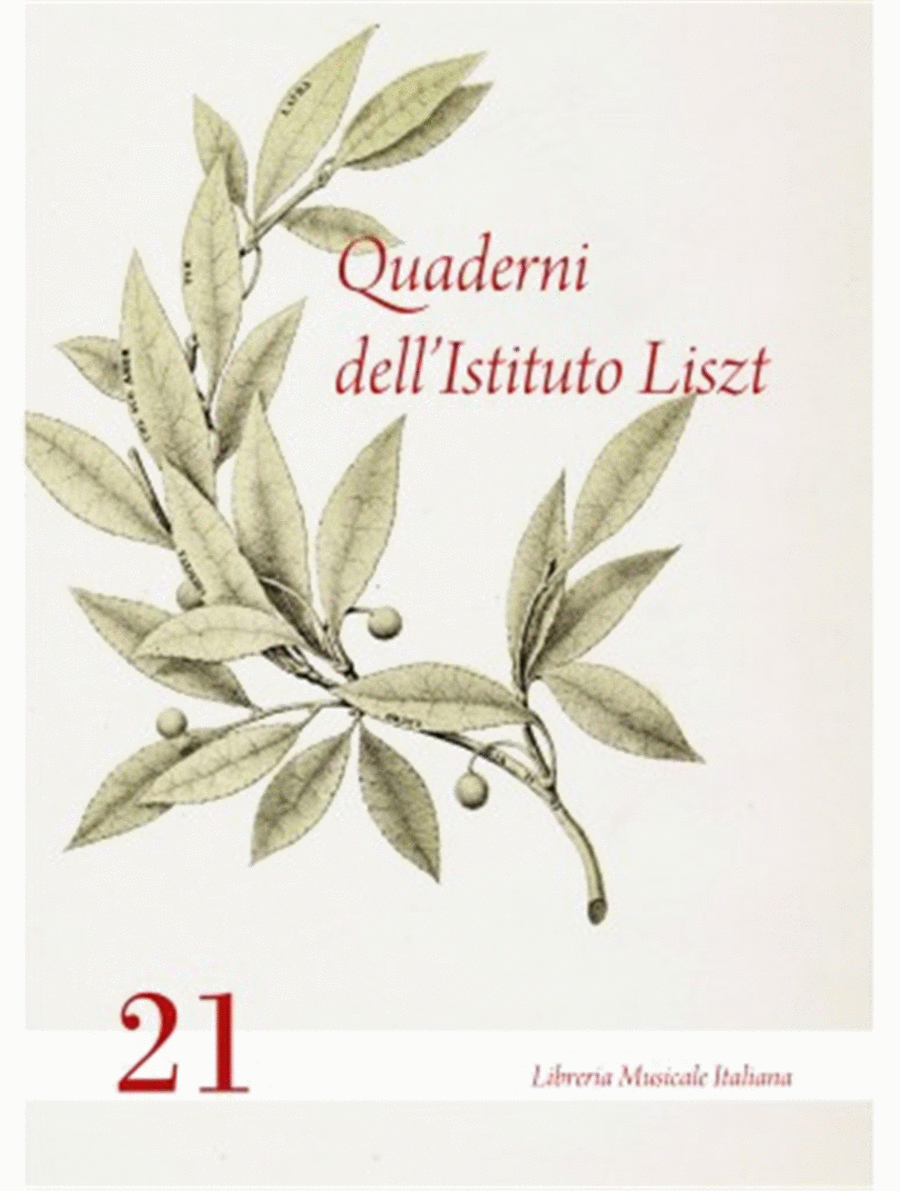 Quaderni dell'Istituto Liszt, 21