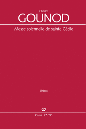 Book cover for Messe solennelle de sainte Cecile