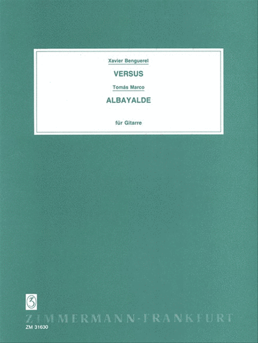 Versus Versus Guitar scores gallery preview page 1