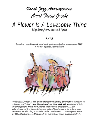 Book cover for A Flower Is A Lovesome Thing