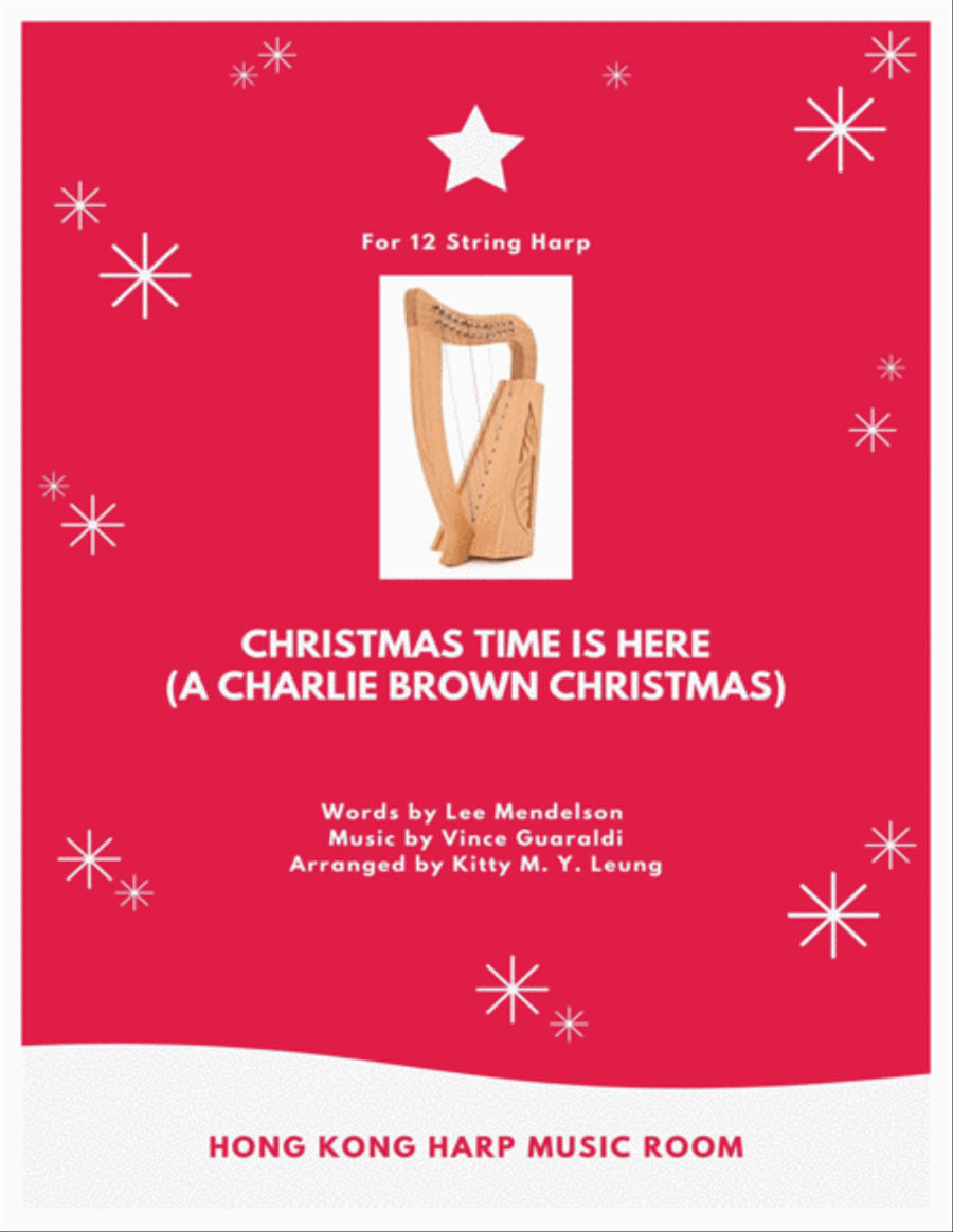 Christmas Time Is Here Christmas Time Is Here Harp scores gallery preview page 1
