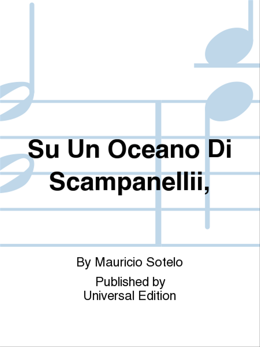 Su Un Oceano Di Scampanellii School and Community scores gallery preview page 1