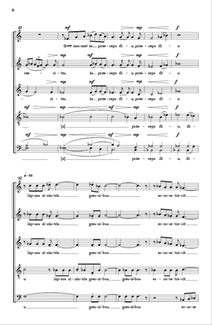 Sol ecce surgit igneus SSATBB scores gallery preview page 5