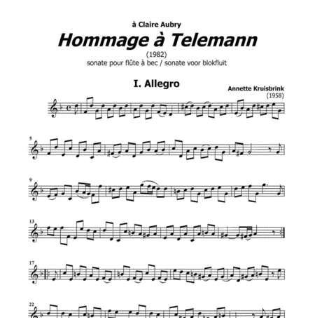 Hommage À Telemann