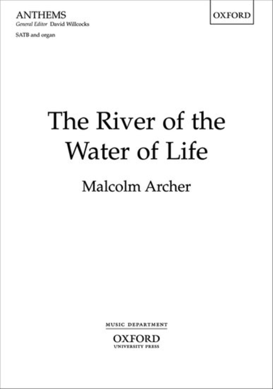 The River of the Water of Life 4-Part scores gallery preview page 1