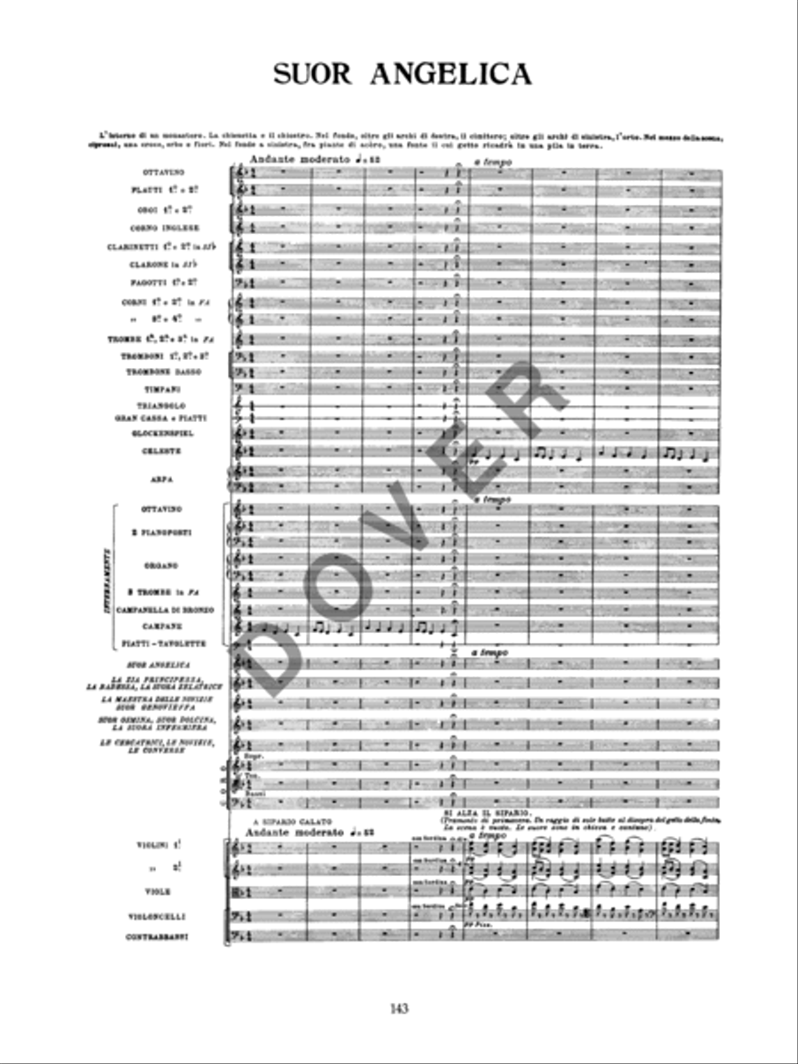 Il Trittico in Full Score -- Il Tabarro / Suor Angelica / Gianni Schicchi Voice scores gallery preview page 6