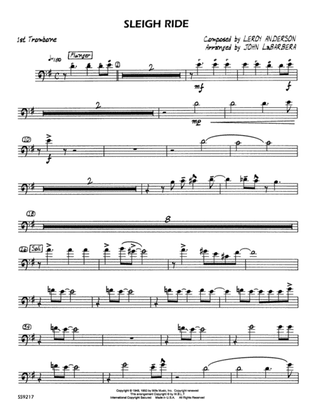 Sleigh Ride: 1st Trombone