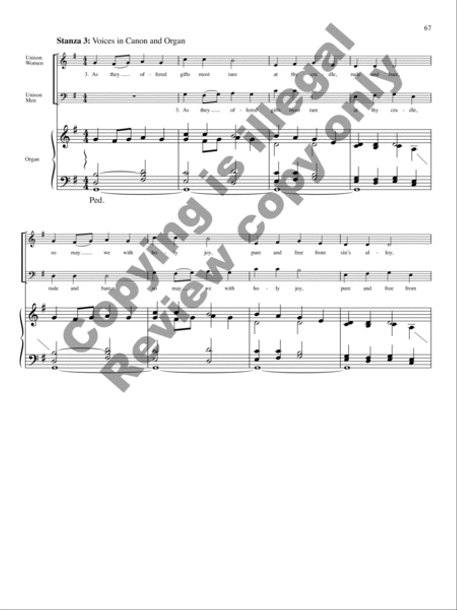 Festive Hymn Settings for Advent, Christmas, and Epiphany image number null