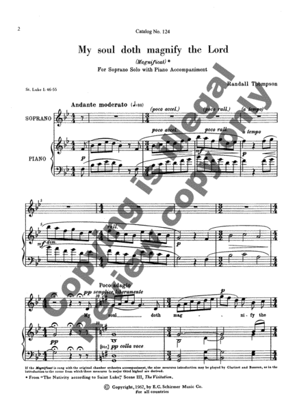 My Soul Doth Magnify the Lord (Magnificat)
