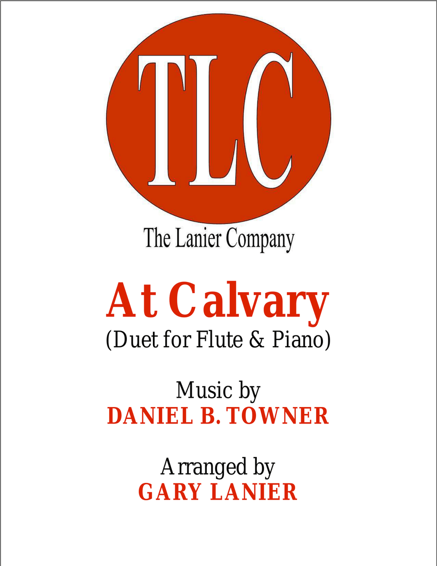 AT CALVARY (Duet – Flute and Piano/Score and Parts) Woodwind Duet scores gallery preview page 1
