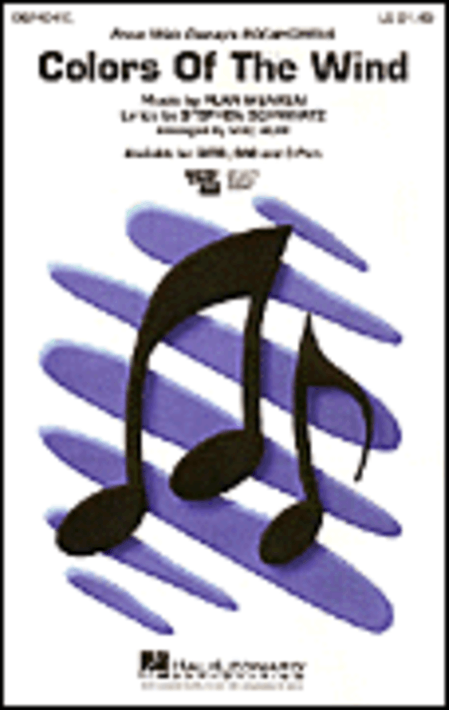 Colors of the Wind Choir scores gallery preview page 1