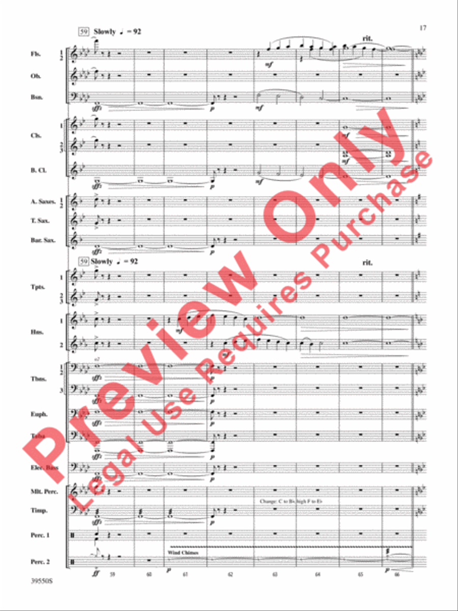 The Rolling Stones on Tour Concert Band scores gallery preview page 18