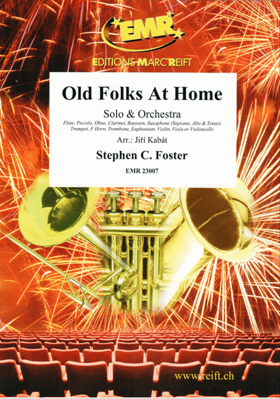 Old Folks At Home Orchestra scores gallery preview page 1