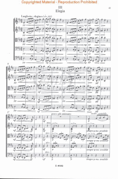 Serenade For Strings Op.48