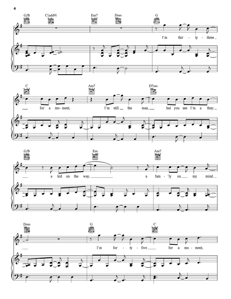 100 Years 100 Years Acoustic Guitar scores gallery preview page 4