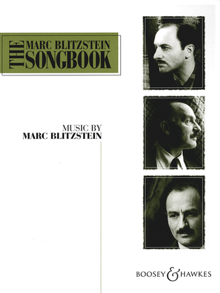 The Marc Blitzstein Songbook - Volume 1