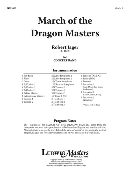 March of the Dragon Masters