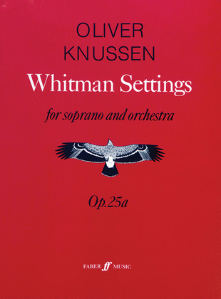 Book cover for Whitman Settings