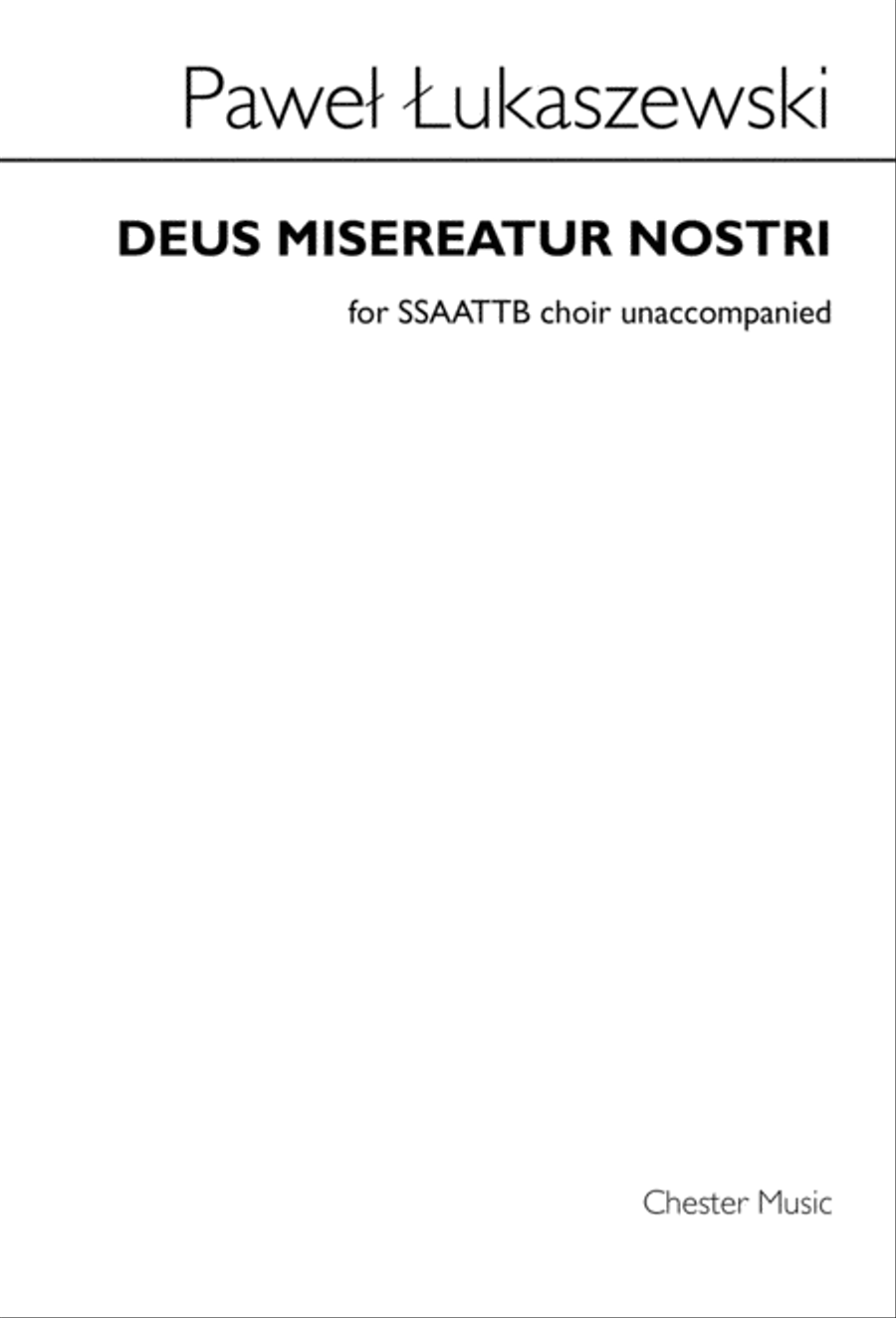 Deus Misereatur Nostri 4-Part scores gallery preview page 1