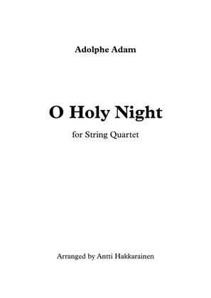 Book cover for O Holy Night - String Quartet
